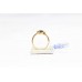 Ring Sapphire 18kt Gold Diamond Diamonds Yellow Natural 18 KT Vintage Gift D165